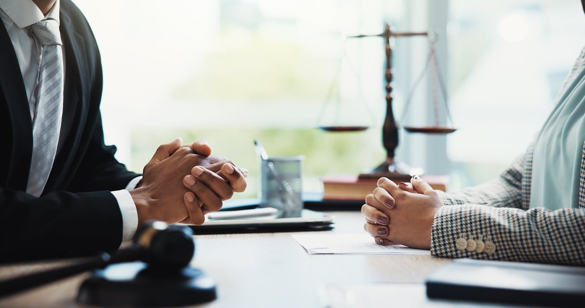 Lawyers and business people in meeting for legal consultation, contract and discussion